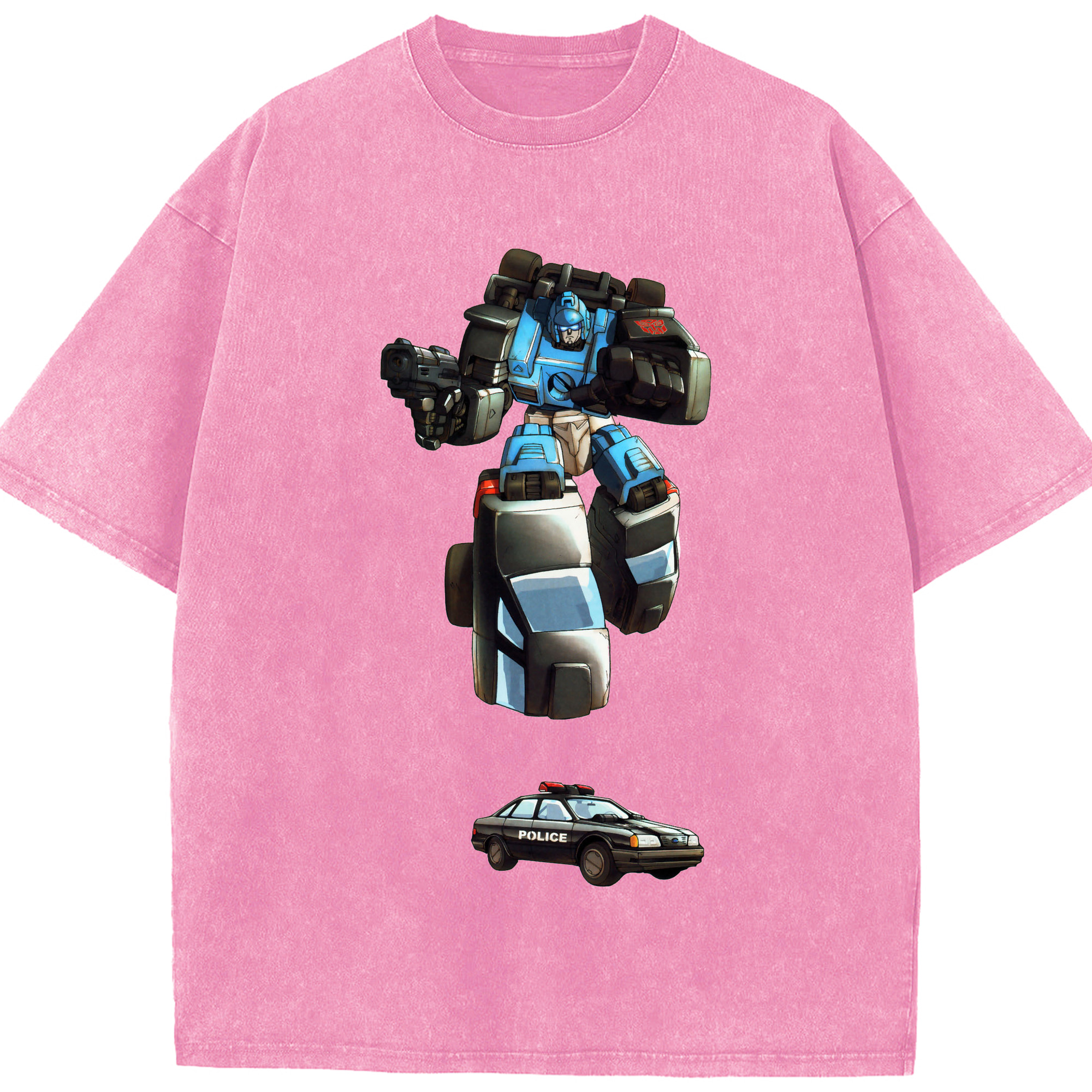 （画像用）  綿100% ヴィンテージ風 半袖Tシャツ（フロントプリント）